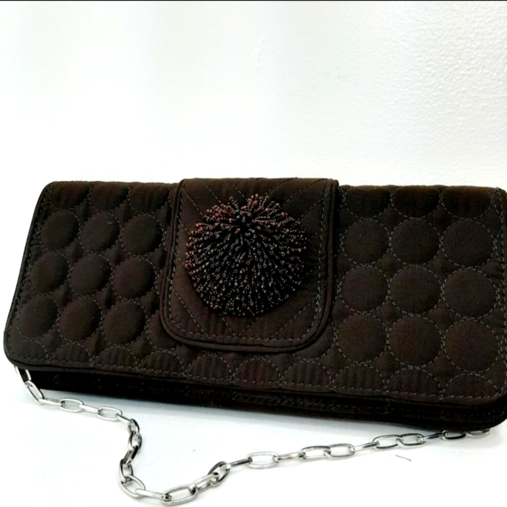 NWOT Vera Bradley Beaded Pom-Pom purse